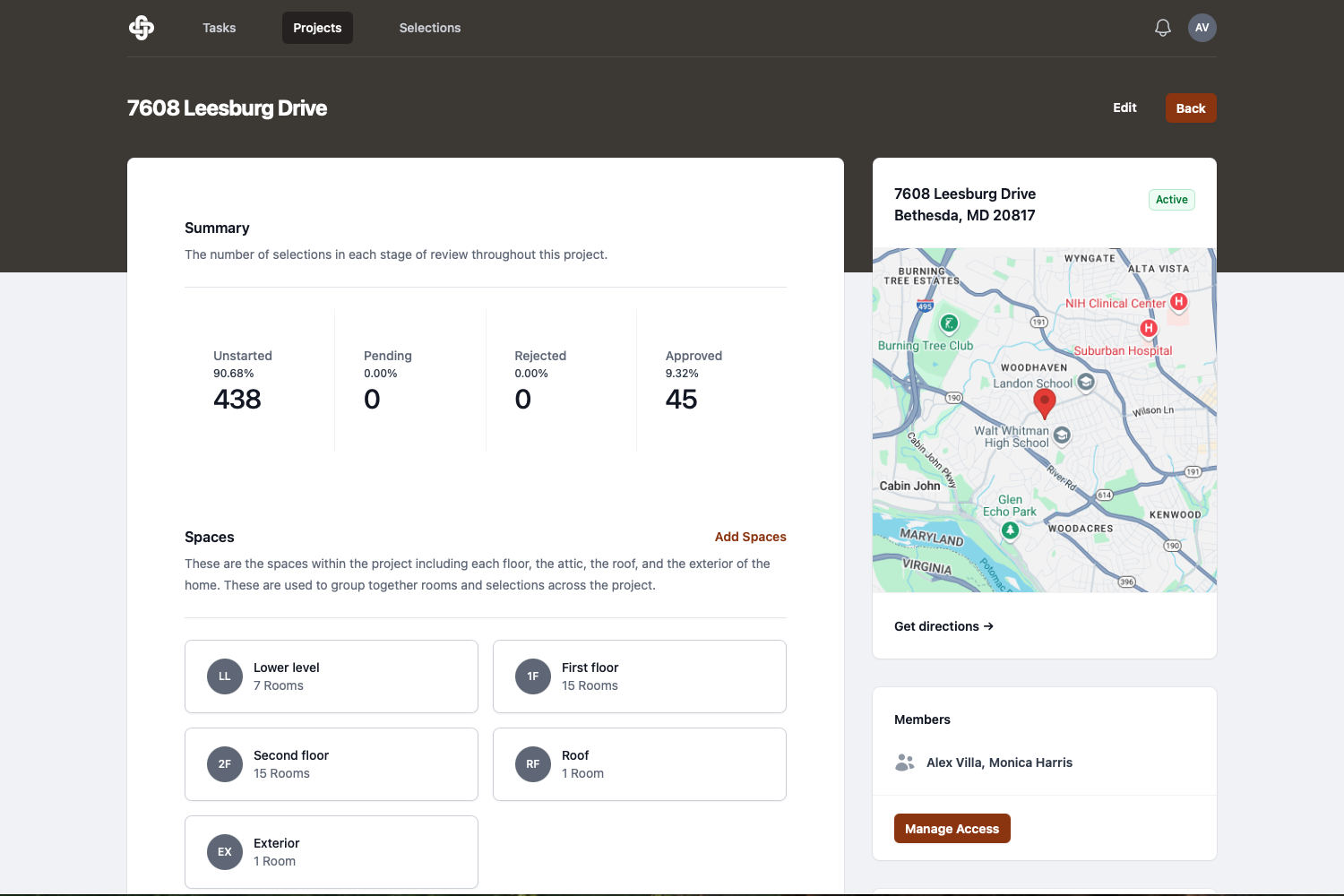 Custom Builder Select Features for Organizing Selections