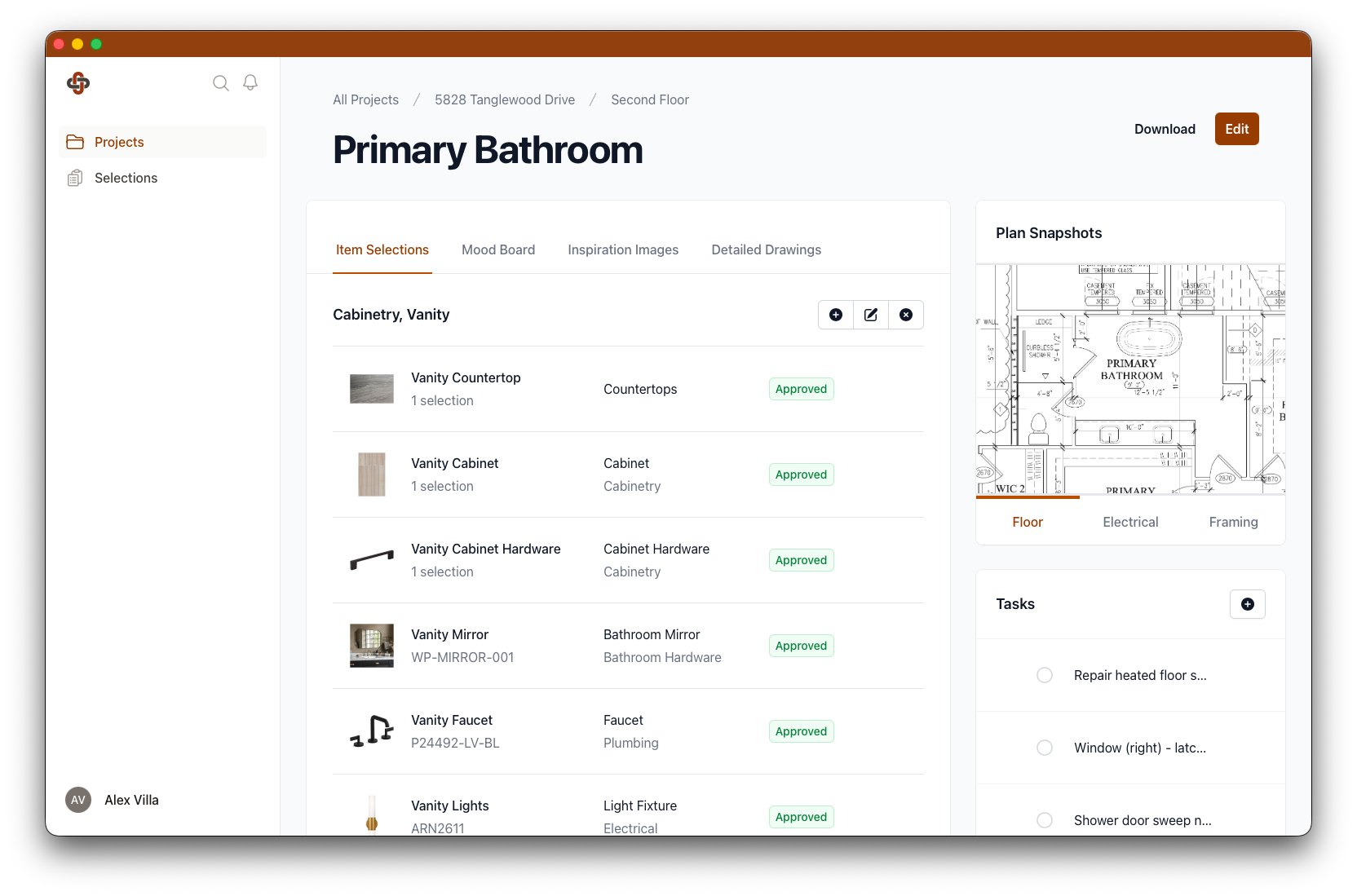 Fixture and Finish Hero for Home Design Software